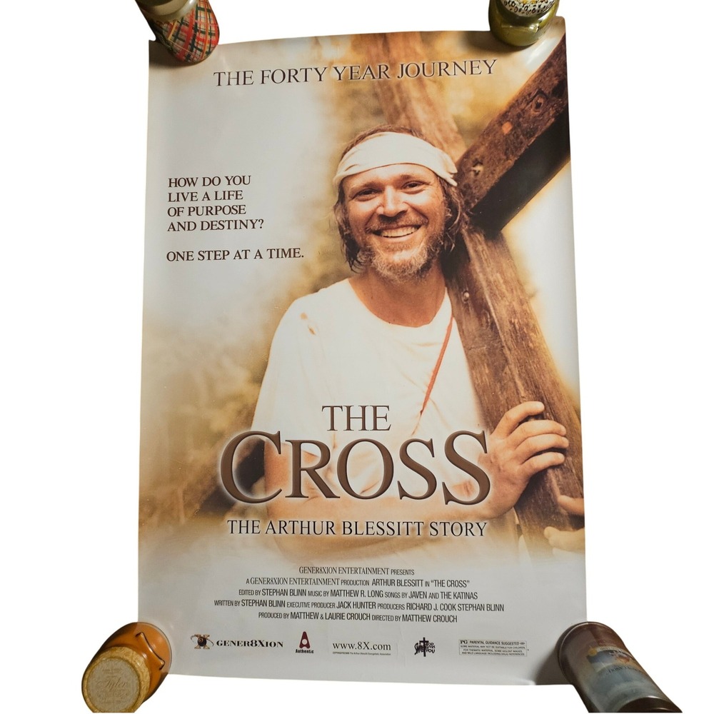 The‎ Cross 2009 Original Documentary Movie Poster 27x40 Arthur Blessitt D/S